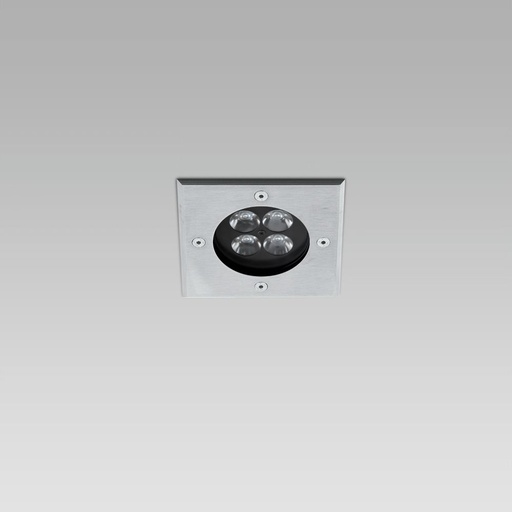 [ARC0326004C-840-30] RAY-S110 4W EL INOX QUADRA REM-D