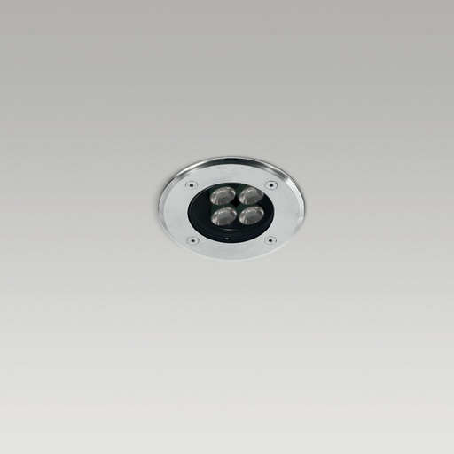 [ARC0326025C-830-30] RAY-S110 4W WW INOX TONDA REM-D