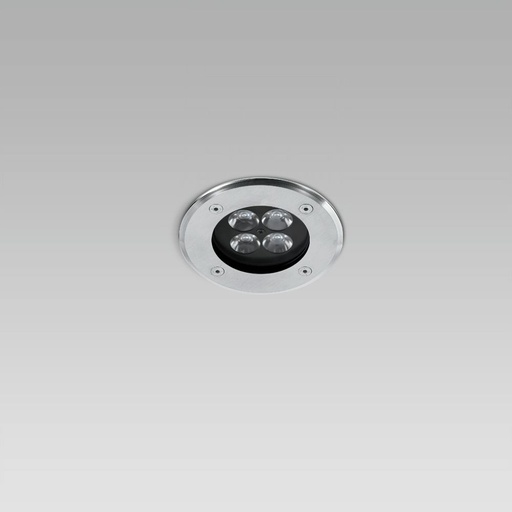 [ARC0326035C-30] RAY-S110 4W RGBW MB INOX TONDA REM-D