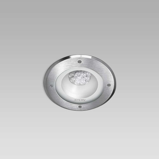 [ARC0327036B-830-30] RAY-S180 20W NB INOX TONDA DALI