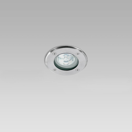 [ARC0328002A-30] RAY110 GU10 C/V TRAS. INOX TONDA ON/OFF