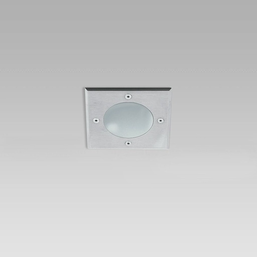 [ARC0328005A-30] RAY110 GU10 C/V OPALE INOX QUADRA ON/OFF