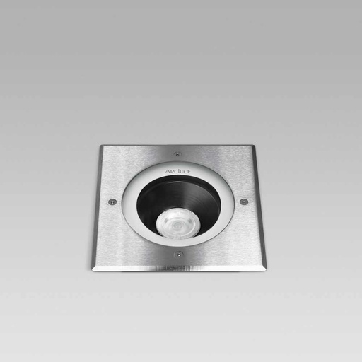 [ARC0761031A-830-30] INGR-S180 11W WB INOX QUADRA ON/OFF