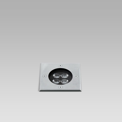[ARC0770032C-30] INGR-S110 4W RGBW SB INOX QUADRA REM-D