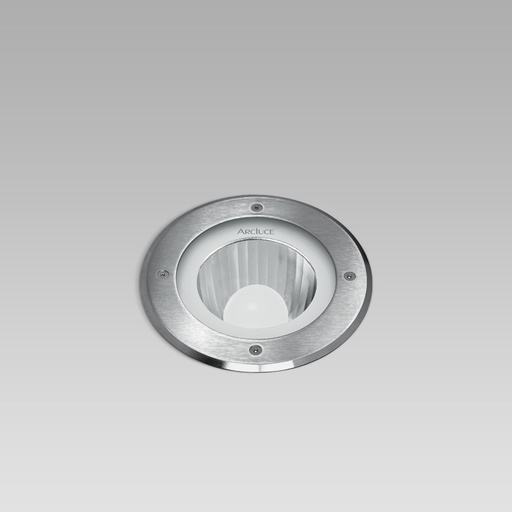 [ARC0777009A-30] INGR180 1xE27 INOX TONDA ON/OFF