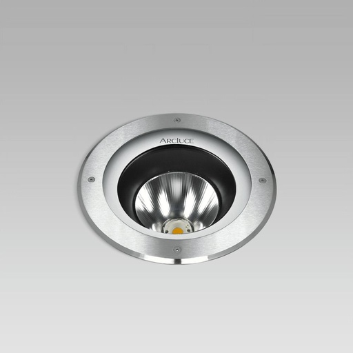 [ARC0779030A-830-30] INGR260 20W COB VB INOX TONDA ON/OFF