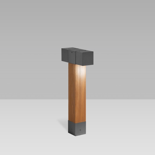 [ARC0854011A-830-21] PIXOL110 20W BIDIR. H=700 WOOD ON/OFF