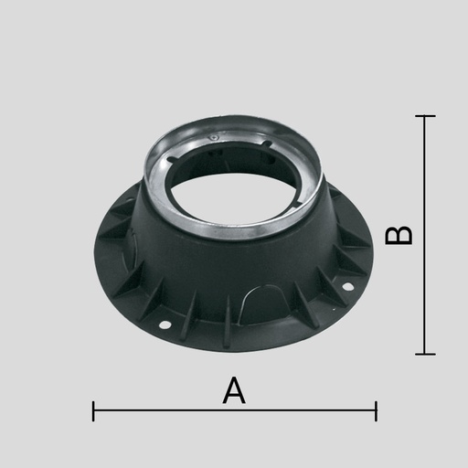 [ARC1099218X] CONTROCASSA INGR/SHORT 110 C/BORDO INOX