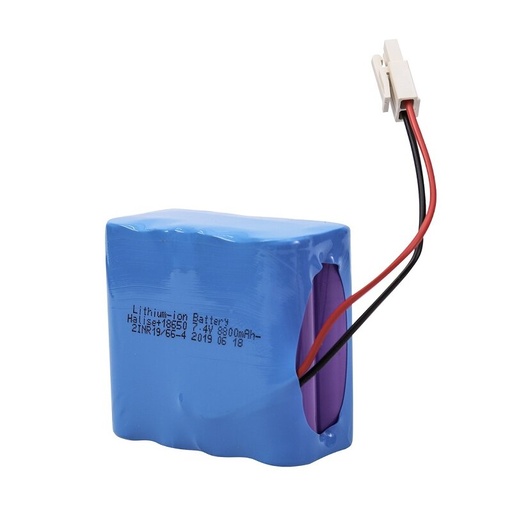 [DX3667] Batterie lithium-ion pour art. n° : 3026-160120 et 3666-060120 7,4 V Projecteur de chantier Worker