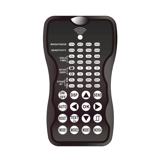 [DX4902] Télécommande infrarouge pour les capteurs radar et PIR LIGHTSHOWERsmart