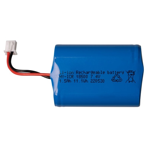 [DX4967] Batterie de rechange pour luminaires solaires à LED FLASHwall et FLASHground, 7,4V DC 2200mAh Li-Ion