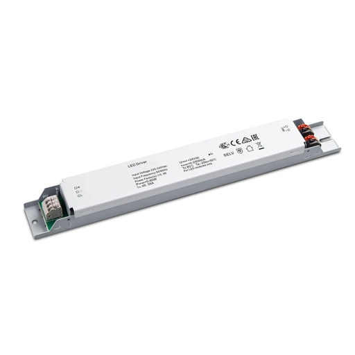 [DX5076] Bloc d'alimentation LED CV 24V DC 0-60W 0-2,5A non dimmable IP20 linéaire