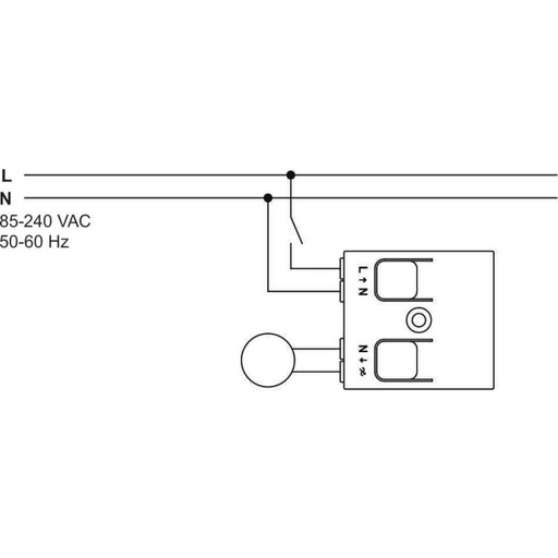 [DX5123] CASAMBI variateur à coupure de phase max. 100W
