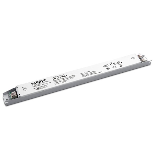 [DX5188] Bloc d'alimentation LED CV 24V DC 0-100W 0-4,2A non dimmable IP20 linéaire