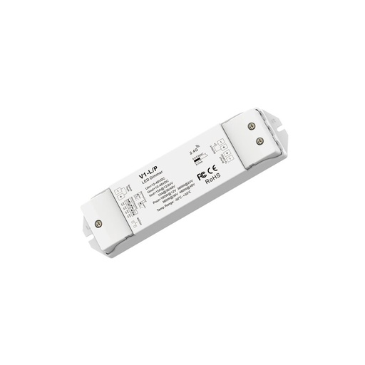 [DX5280] Récepteur/variateur radio LED pour bande LED monochrome Technologie Fusion 1x15 A 12-48V DC