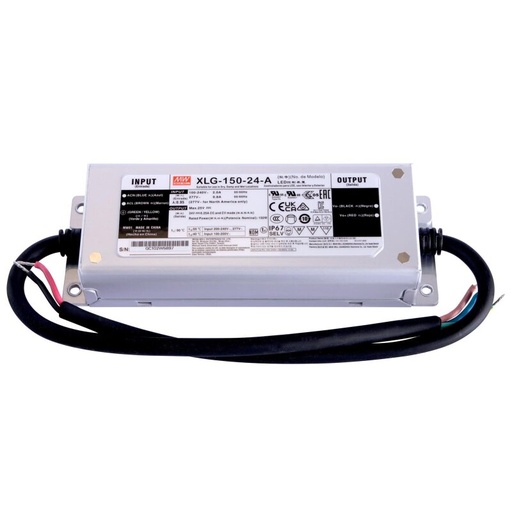 [DX5359] Bloc d'alimentation LED CV & CC 24V DC 150W 3.2-6.25A IP67
