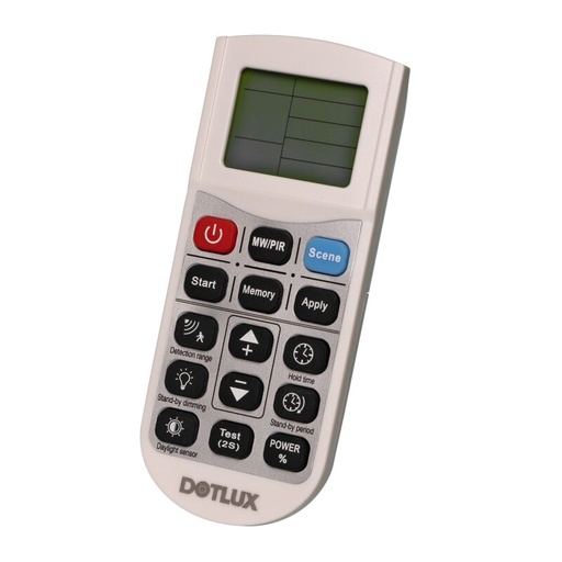 [DX5372] Télécommande infrarouge pour les capteurs radar LIGHTSHOWERsmart