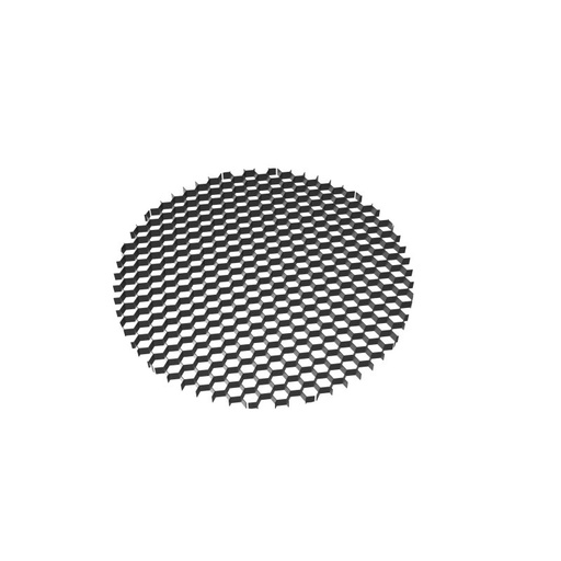 [DX5856] LED-SLIMtrack Nid d'abeille noir