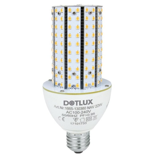 [DX1665-230360] Lampe de rue LED RETROFITprotect E27 18W 3000K