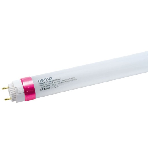 [DX1940-1] Tube à LED LUMENPLUS 150cm 18W couleur chair givré embout rotatif