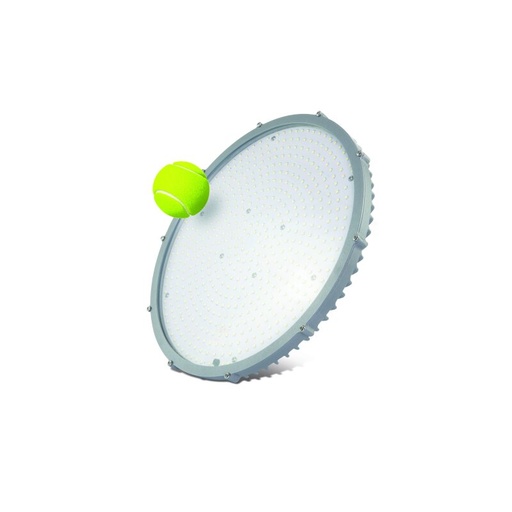 [DX3642-050120FB] Projecteur à LED pour hall LIGHTSHOWERevo-ball 110W 5000K couverture givrée résistant aux balles dimmable DALI Made in Germany