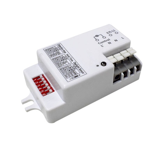 [DX3728-1] Capteur de mouvement pour une utilisation avec des lampes LED (par ex. LUNApioneer)