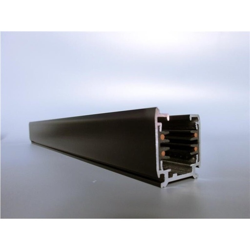 [DX3893-S1] Rail d'alimentation triphasé, 1 m, noir mat