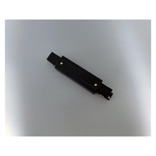 [DX3897-S] Connecteur triphasé, droit avec alimentation centrale, noir