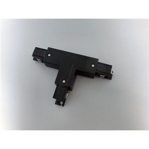 [DX3899-SR2] Connecteur en T à 3 phases, droite 2, noir