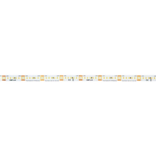 [DX3944-027IP205M] Bande LED 96W 10mm 2700K IP20 rouleau de 5m avec 50cm de câble de connexion des deux côtés