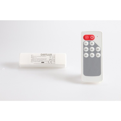 [DX4171-1] Contrôleur LED REMOTE max.384W pour bande LED monochrome 1 canal1x16 A (12-24 V)