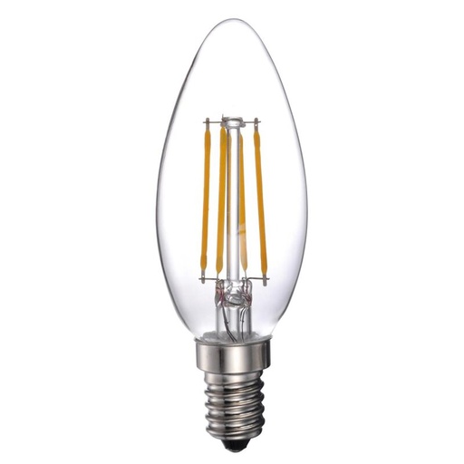 [DX4876-027360] Bougie LED E14 4,5W 2700K filament