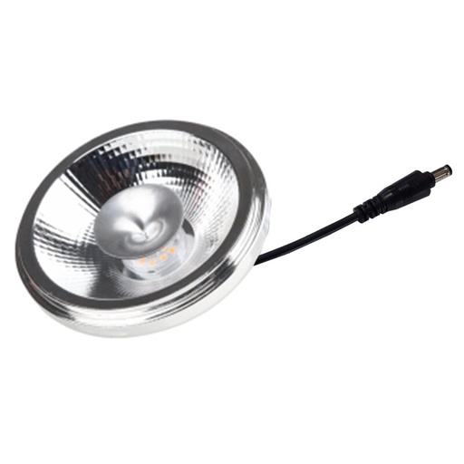 [DX4964-030024] Lampe LED à réflecteur AR111 sans pilote Fiche femelle creuse 5,5x2,1 Puissance du module LED : 11W 350 mA