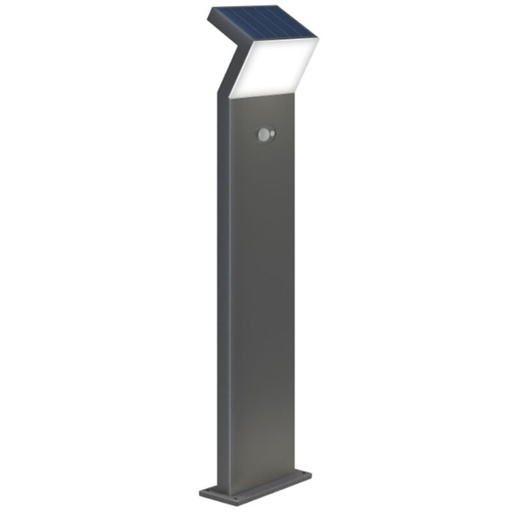 [DX4966-030120] Borne d'éclairage solaire à LED FLASHground avec capteur 100 cm 3,5W 3000K
