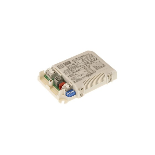 [DX5030-1] Bloc d'alimentation LED CC 350-1050mA 40W 2-100V dimmable KNX/Push