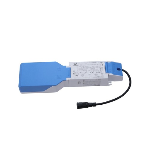 [DX5068-1] Bloc d'alimentation LED CC 15-44W 300-1050mA 6-52V PUSH dimmable DALI-2 approprié pour batterie centrale câblé en continu