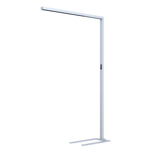 [DX5248-040080] Lampadaire LED STYLEbutler 80W 4000K gradation en fonction de la lumière du jour argenté
