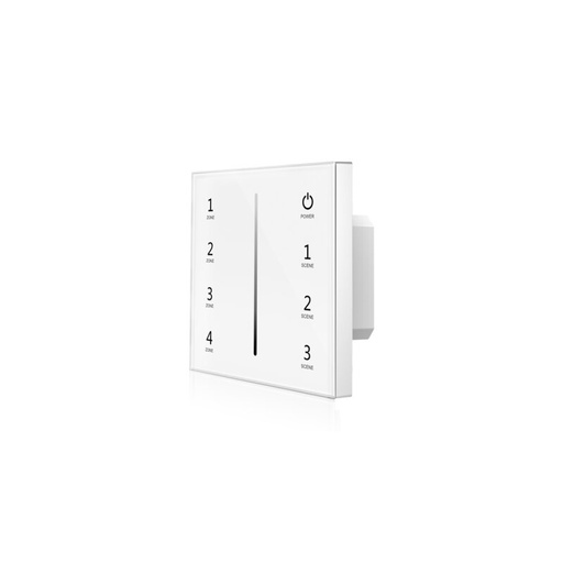 [DX5276-1] Panneau tactile 4 zones pour récepteurs monochromes Technologie DMX/Fusion