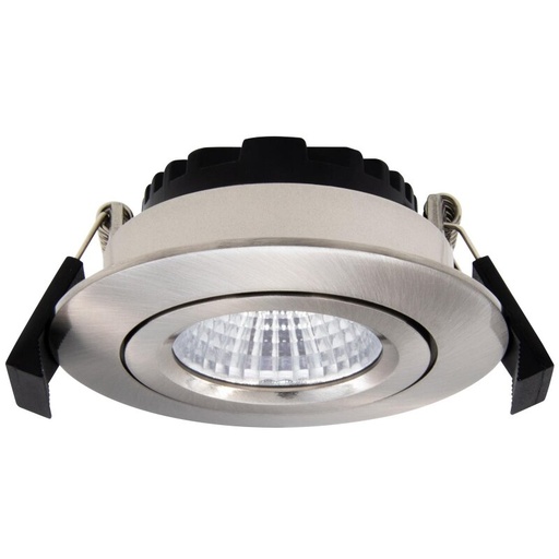 [DX5428-030038] Luminaire LED CIRCLEminidim 6W 3000K dimmable inox brossé