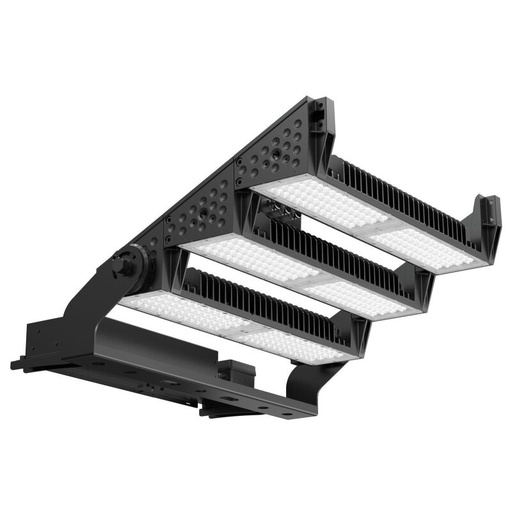 [DX5447-040080] Projecteur à LED HLFsport 1200W 4000K 1-10V dimmable 80*12° angle de faisceau