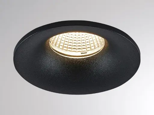 [ML472-0260790403006] IVY ROUND R Noir mat RAL9005