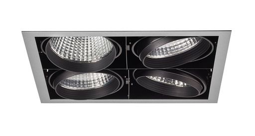 [ARI51185] KIT QUADRA 4 GRIS LED 4000K