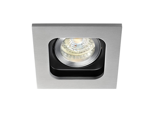 [ARI4725] SQUARE 1 ALU BROSSE GU10 50W