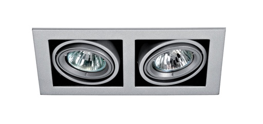 [ARI4181] QUADRA 110/2 GRIS GU5,3 2X50W