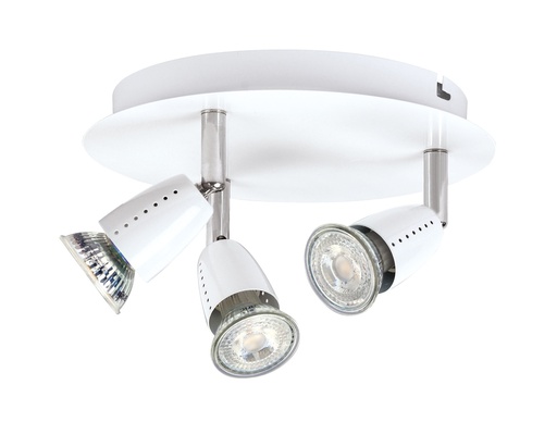 [ARI4665] ECCO P3 BLANC GU10 50W S/LPE