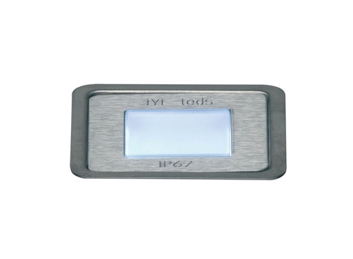 [ARI5512] EYELED CARRE INOX/BLC FR