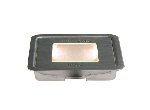 [ARI5668] EYELED CARRE INOX/BLC CH