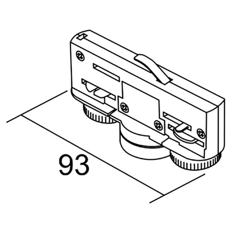 [ARI16341] ADAPTATEUR 023 3ALL - BLANC