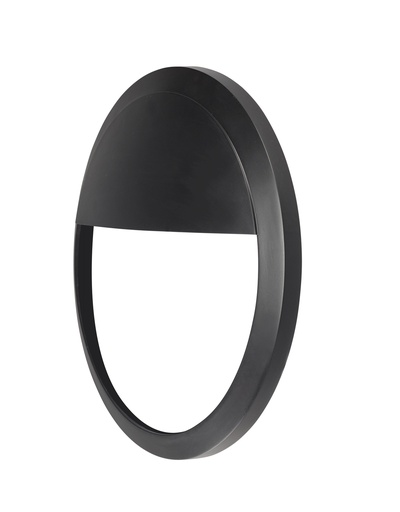 [ARI50911] COLLERETTE RHEA 1/2 LUNE NOIR