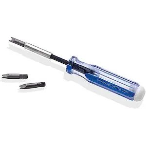 [SEC98000003] Outil / Insert d’ouverture luminaire pour vis inviolables M5 (2 points logés)